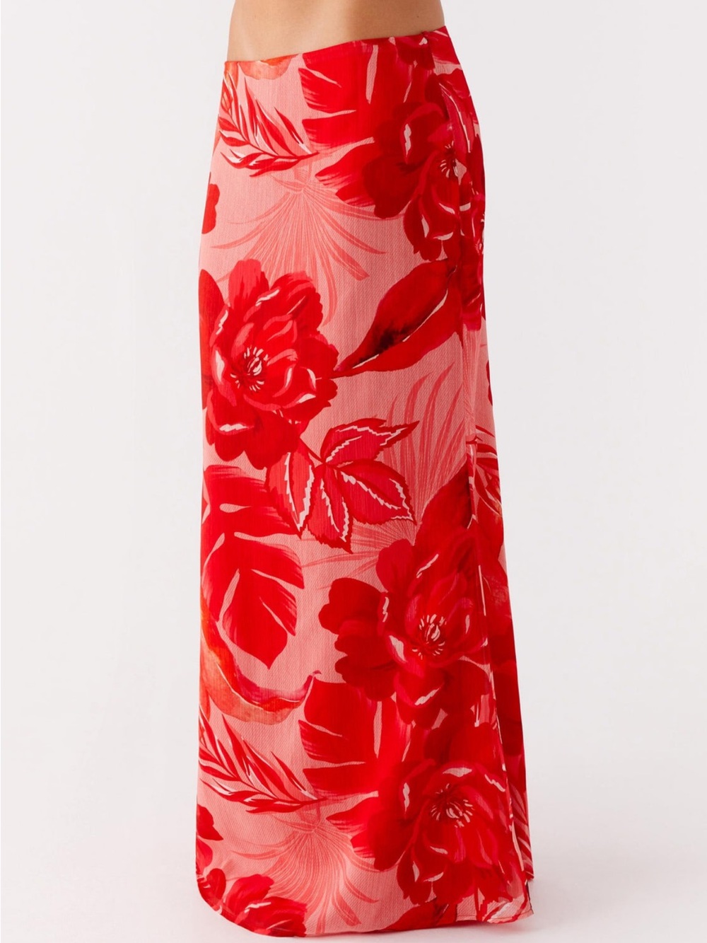 Peppermayo Red Floral Maxi Skirt - Picture 6 of 7